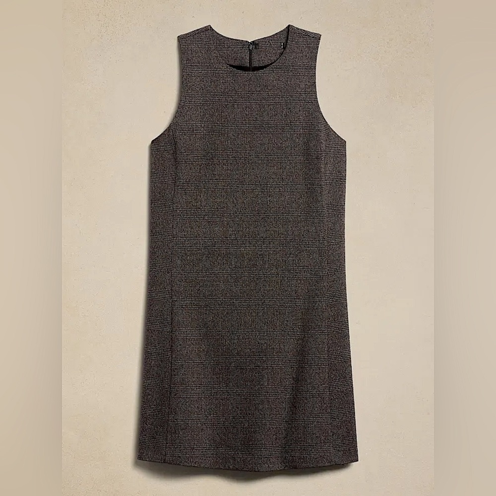 NWT Banana Republic flannel tweed mini dress size 6